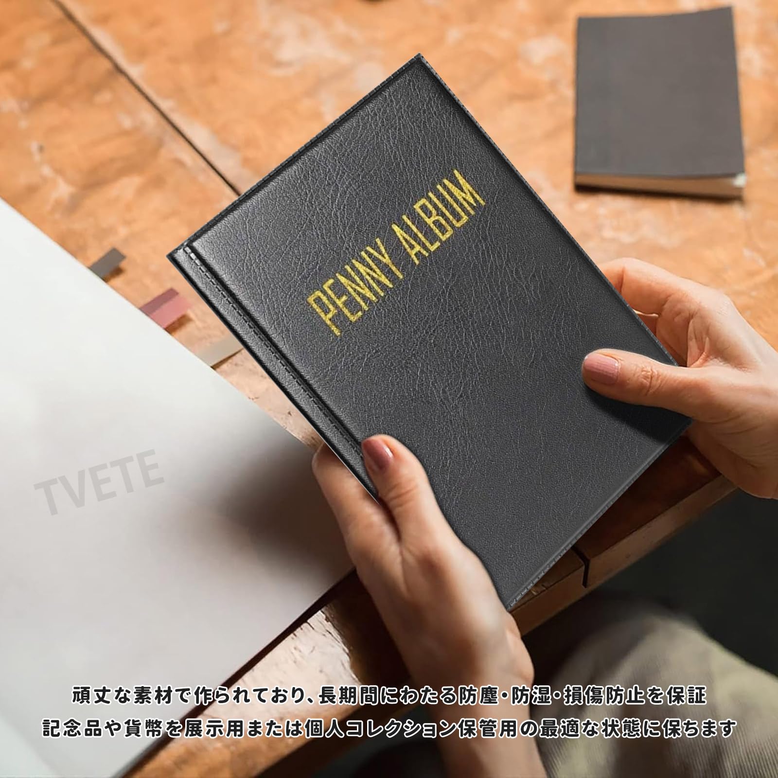 Amazon.co.jp: TVETE コインアルバム スーベニアメダルケース 記念硬貨